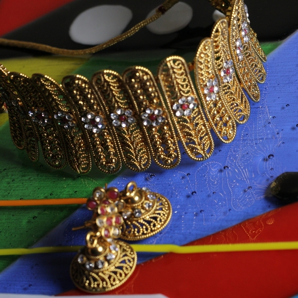 Indian Choker Set - Picture 4 of 6